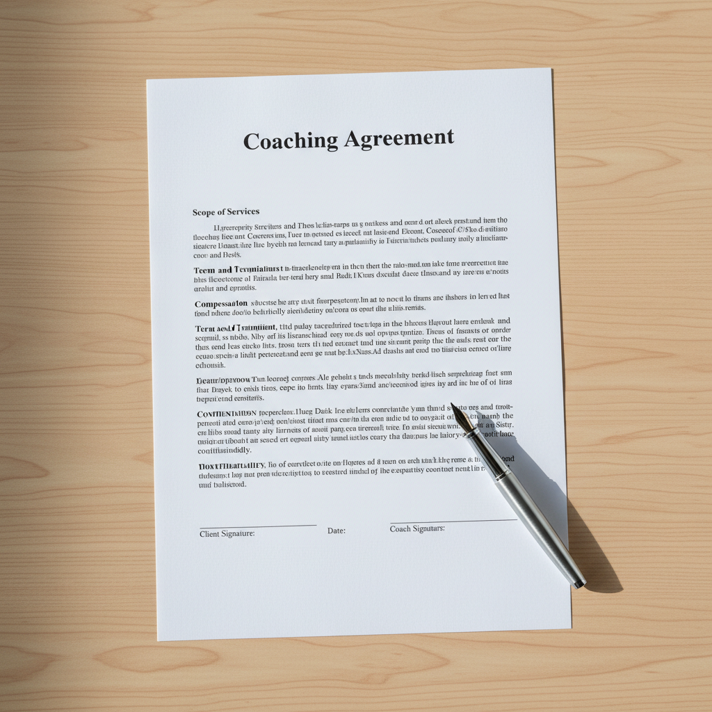 Coaching Agreement Contract